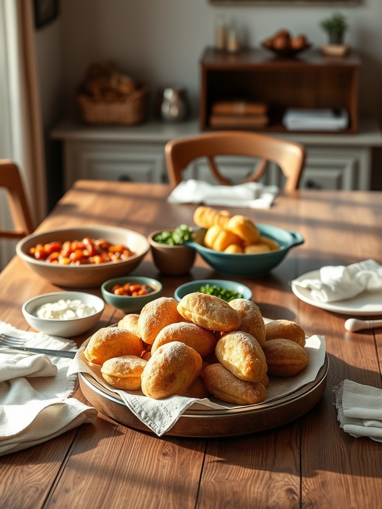 Serving and storage tips for New Orleans Beignets Recipe