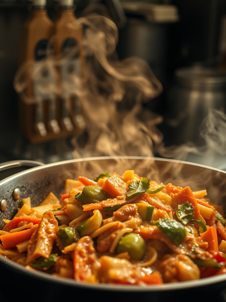 Ingredients for Plant Forward Stir-Fry