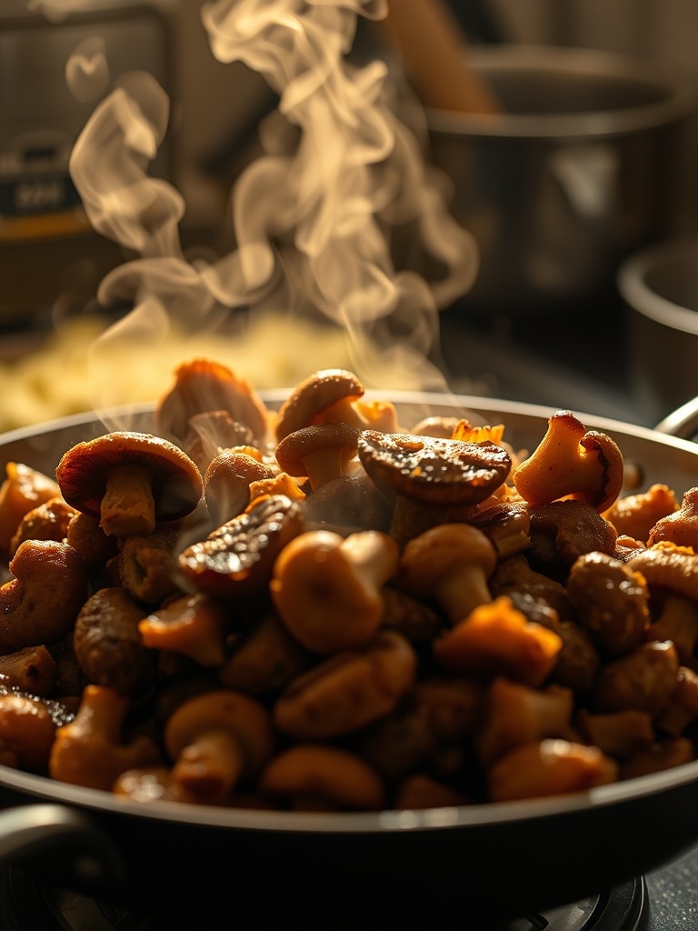 Ingredients for Smoky Umami Fried Mushrooms