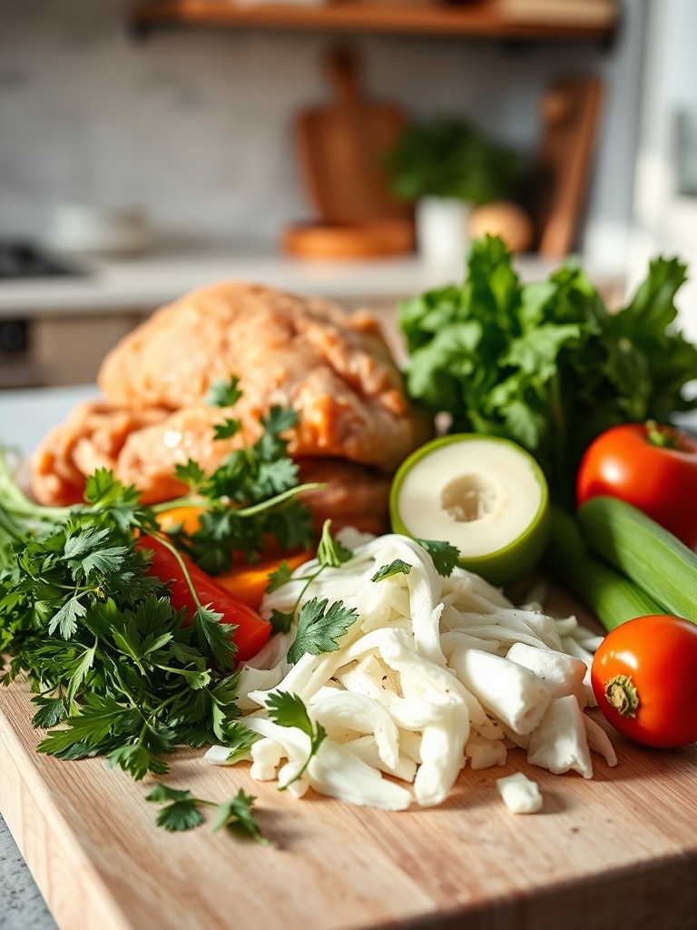 Cooking steps for Southern Fried Chicken