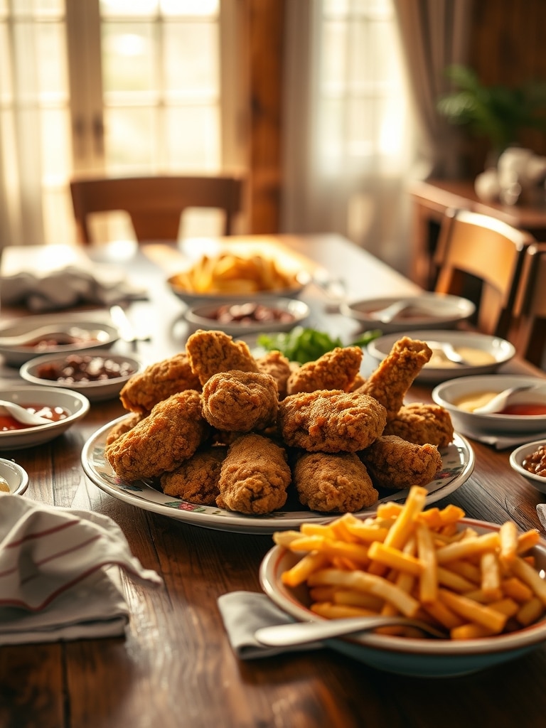 Serving and storage tips for Southern Fried Chicken