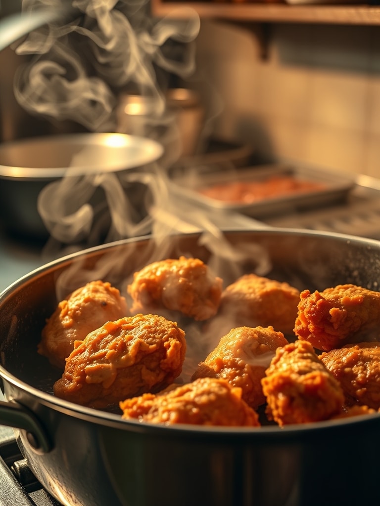 Ingredients for Southern Fried Chicken