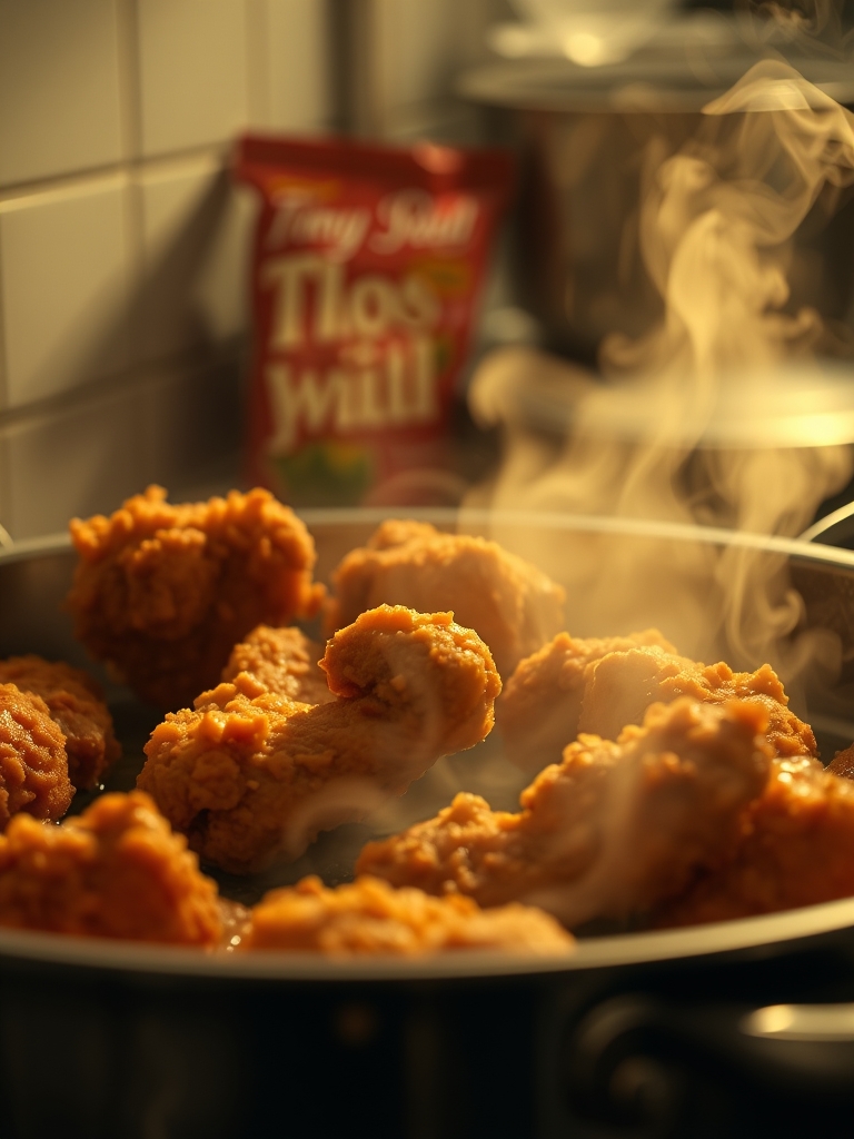 Ingredients for Southern Fried Chicken