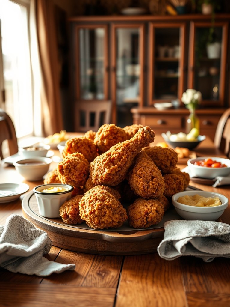 Serving and storage tips for Southern Fried Chicken