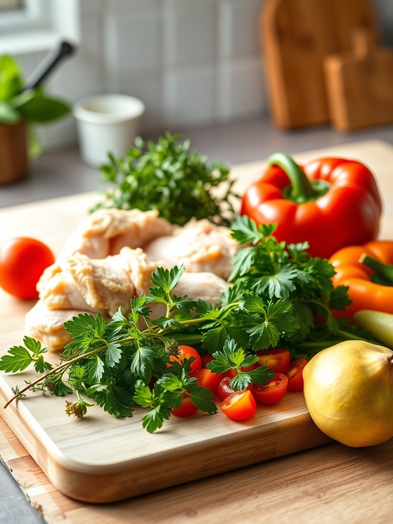 Cooking steps for Southern Fried Chicken