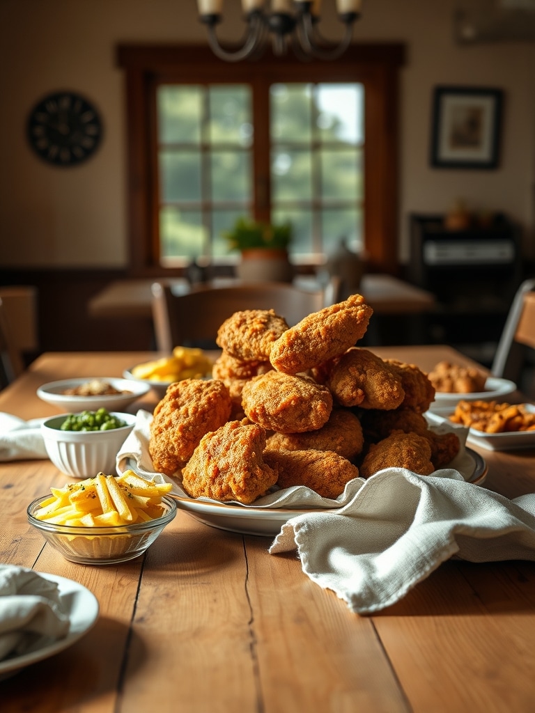 Serving and storage tips for Southern Fried Chicken