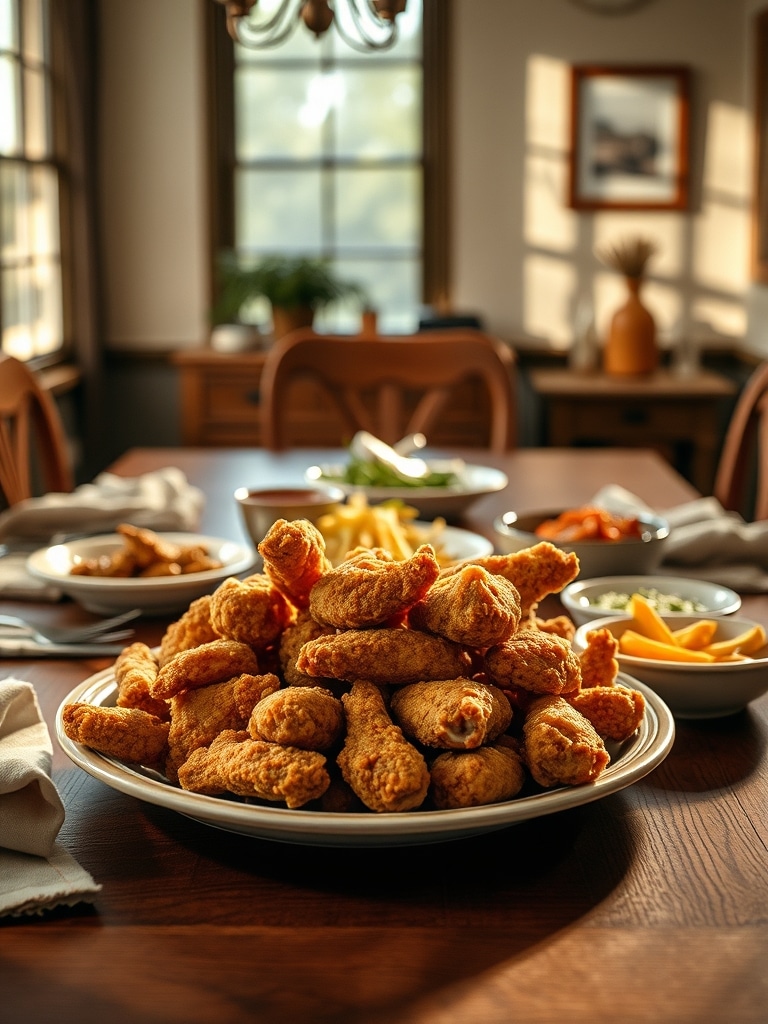 Serving and storage tips for Southern Fried Chicken