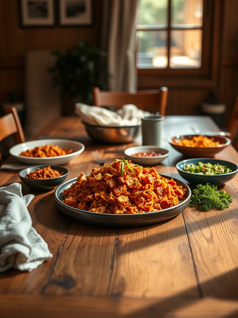 Serving and storage tips for Spicy Gochujang Crunch