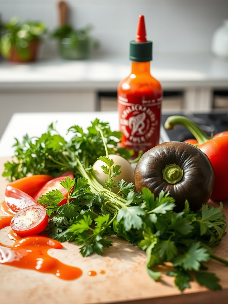 Cooking steps for Sriracha Spicy Glaze