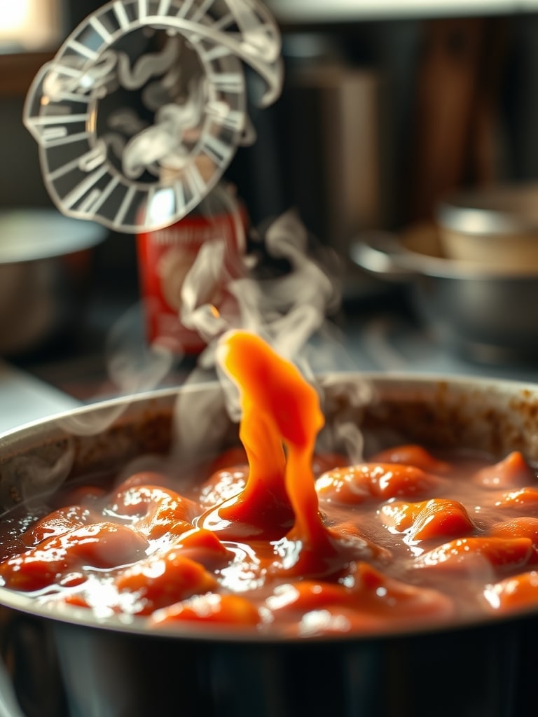 Ingredients for Sriracha Spicy Glaze