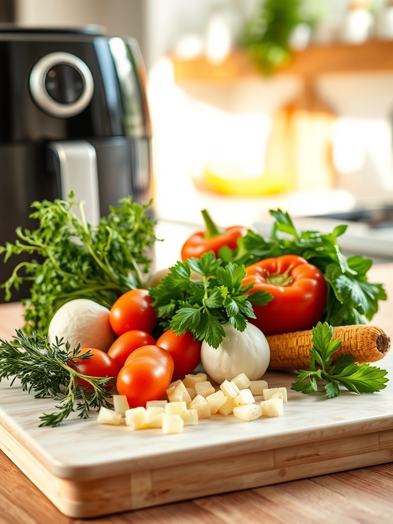 Cooking steps for Air Fryer