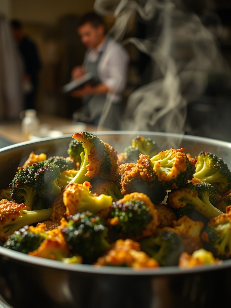 Air Fryer Broccoli Florets: Best Easy Recipe! 2 Ingredients for Air Fryer Broccoli Florets