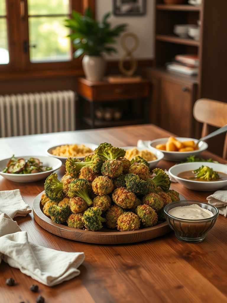 Air Fryer Broccoli Florets: Best Easy Recipe! 4 Serving and storage tips for Air Fryer Broccoli Florets