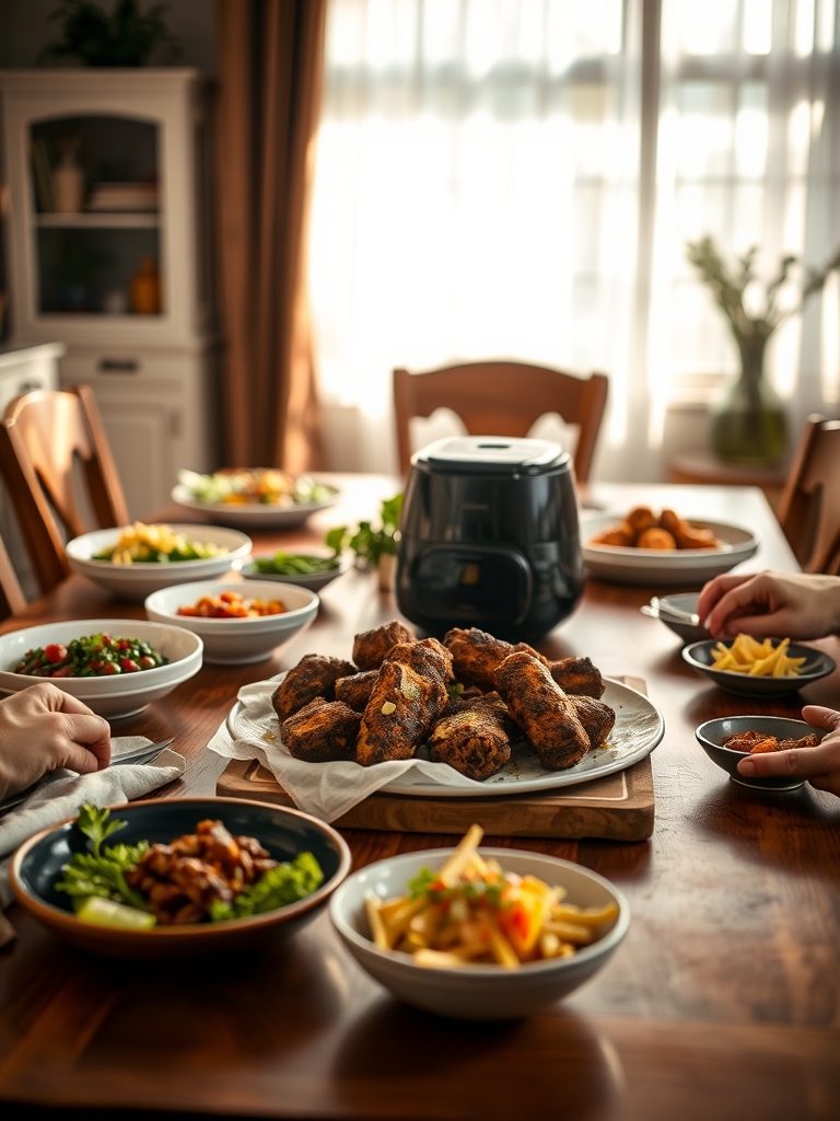 Serving and storage tips for Air Fryer Browning