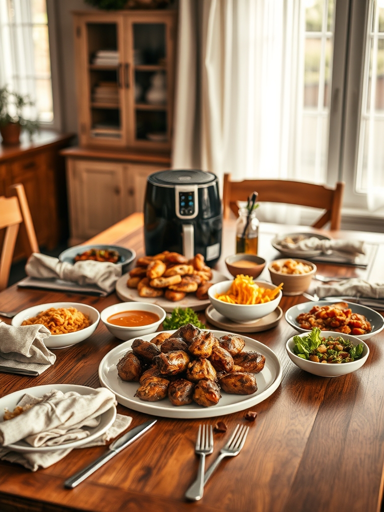 Serving and storage tips for Air Fryer Method