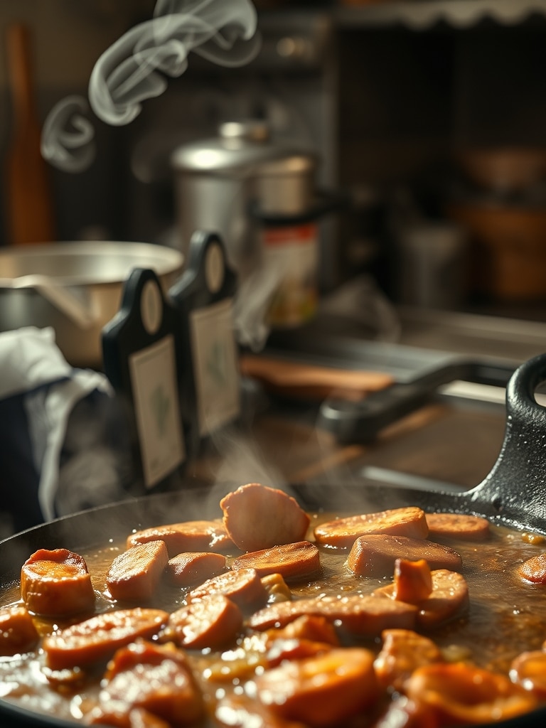 Ingredients for Cast Iron Skillet Seared