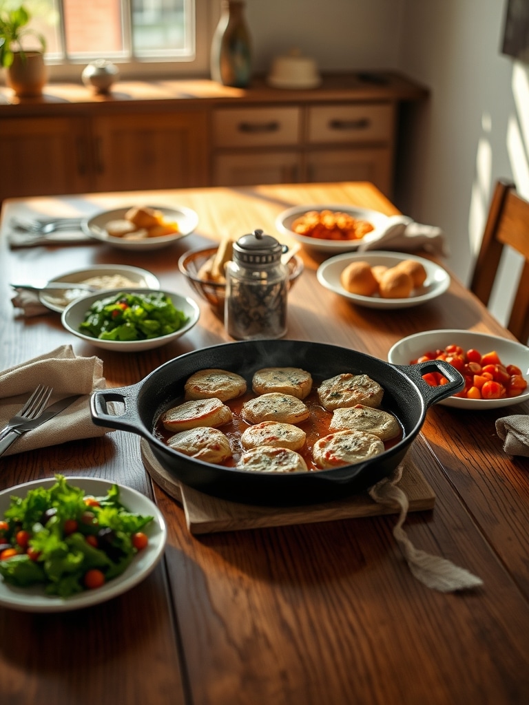 Serving and storage tips for Cast Iron Skillet Seared