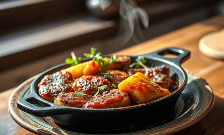 Cast Iron Skillet Seared