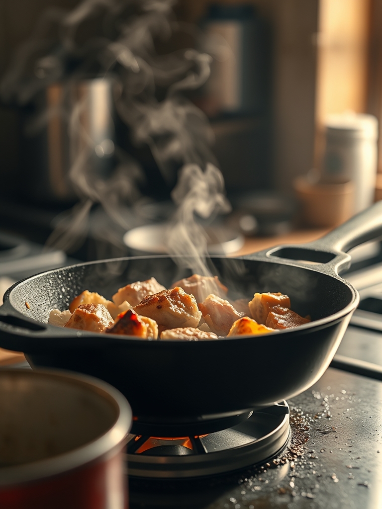 Ingredients for Cast Iron Skillet Searing