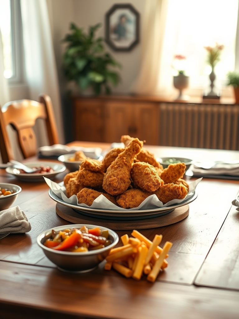 Serving and storage tips for Classic Fried Chicken