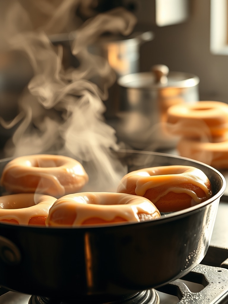 Ingredients for Classic Glazed Doughnuts