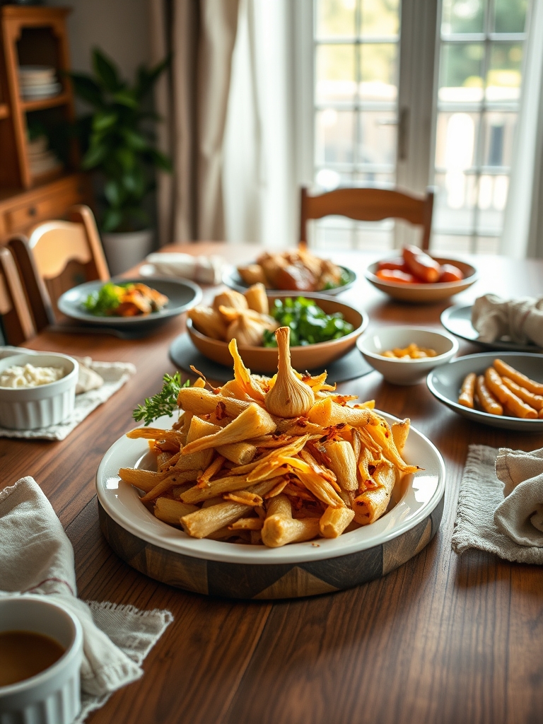 Serving and storage tips for Extra Crispy Garlic