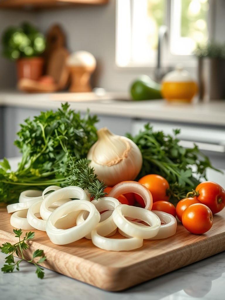 Cooking steps for Game Day Onion Rings