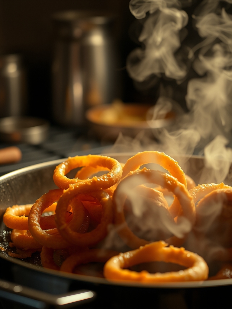 Ingredients for Game Day Onion Rings