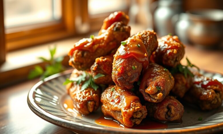 Garlic Parmesan Crispy Wings