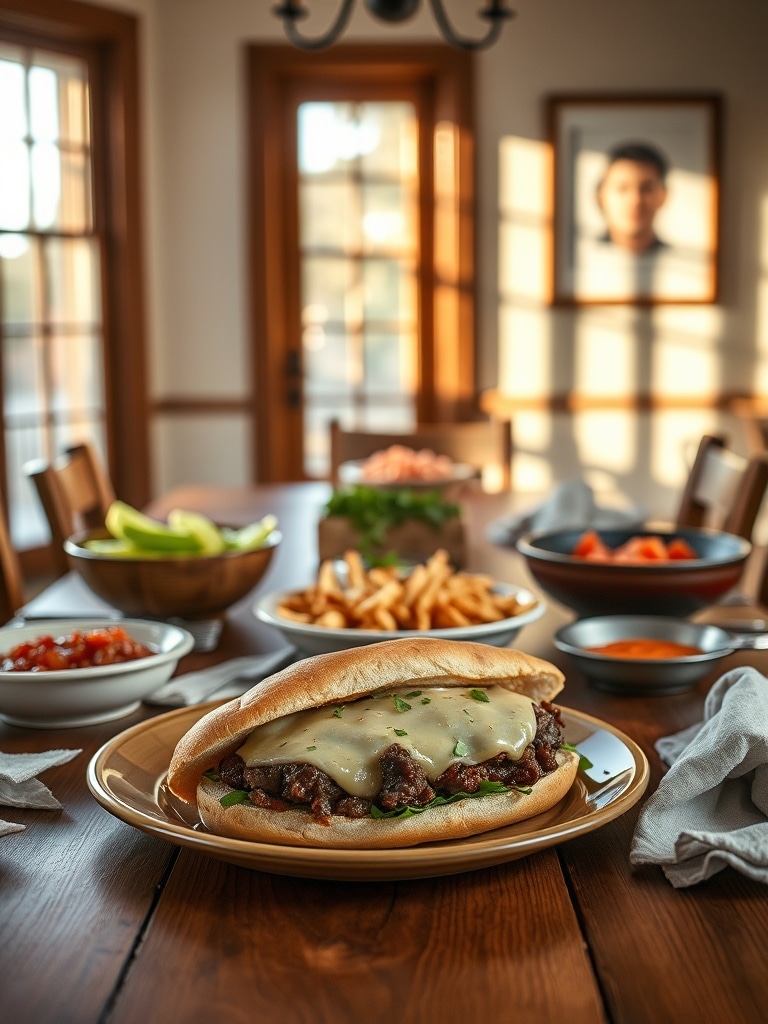 Serving and storage tips for Philly Cheesesteak Sandwich