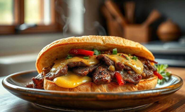 Philly Cheesesteak Sandwich