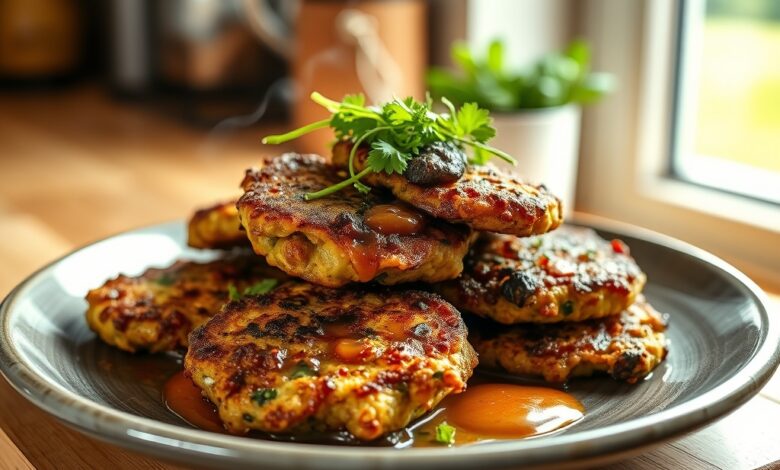 Plant-Based Crunchy Fritters