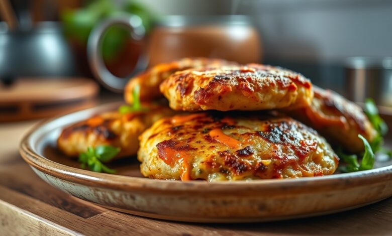 Plant-Based Potato Fritters