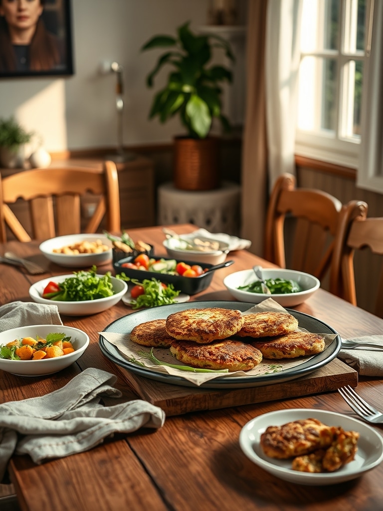 Serving and storage tips for Plant-Based Vegan Fritters