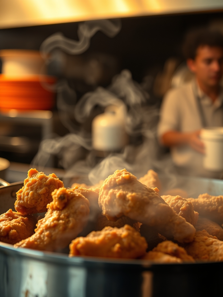 Ingredients for Southern Fried Chicken