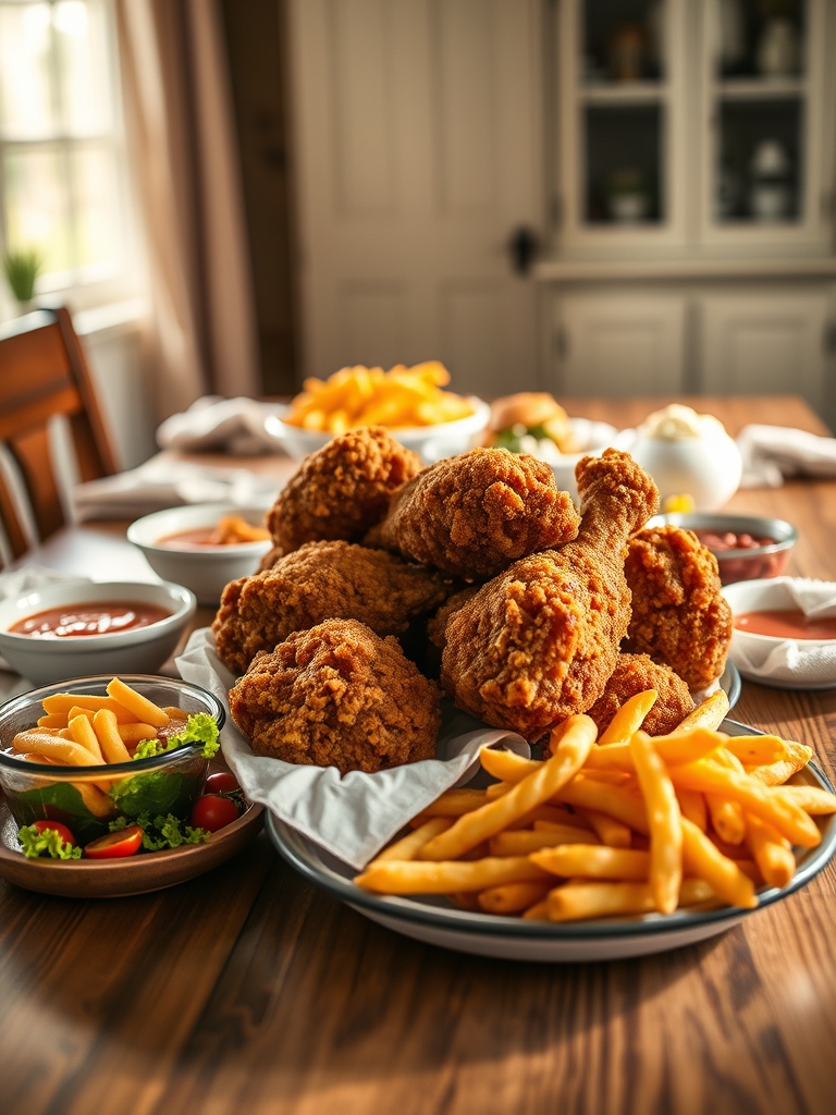 Serving and storage tips for Southern Fried Chicken