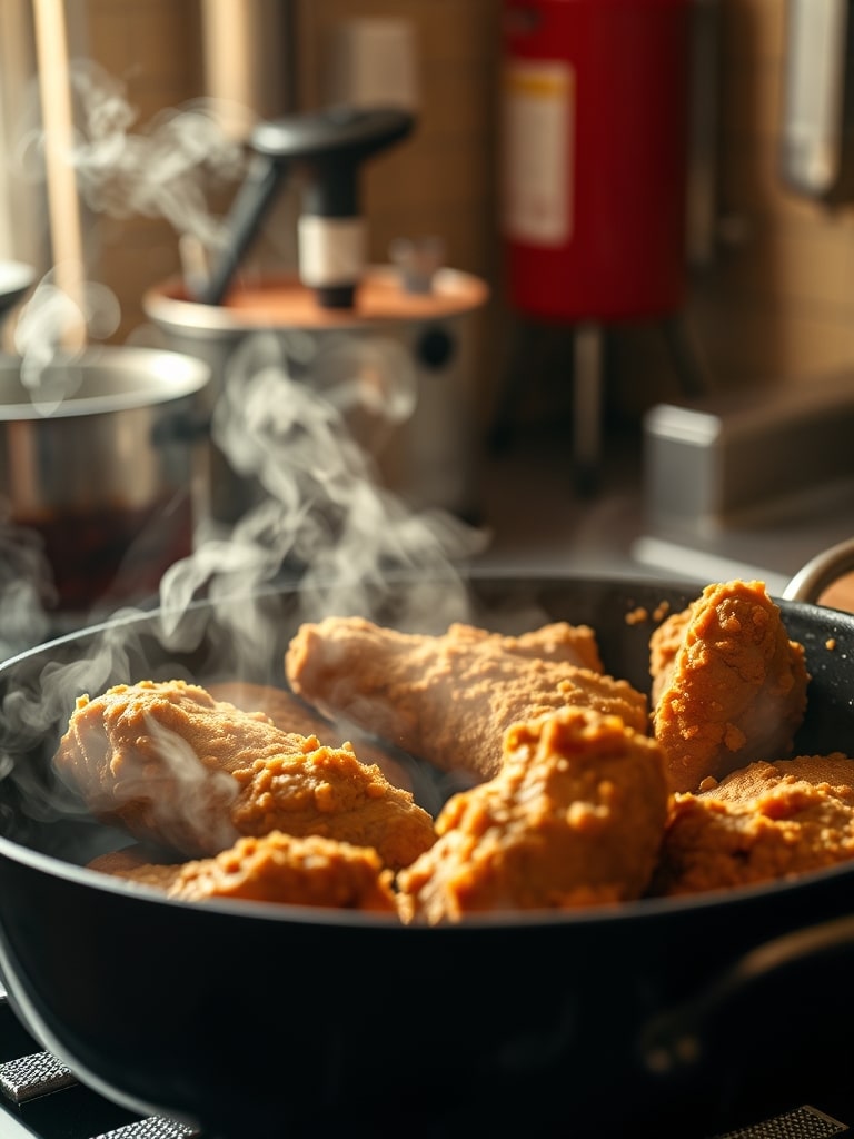 Ingredients for Southern Fried Chicken
