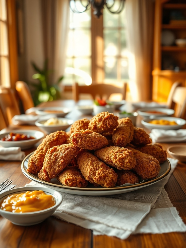 Serving and storage tips for Southern Fried Chicken