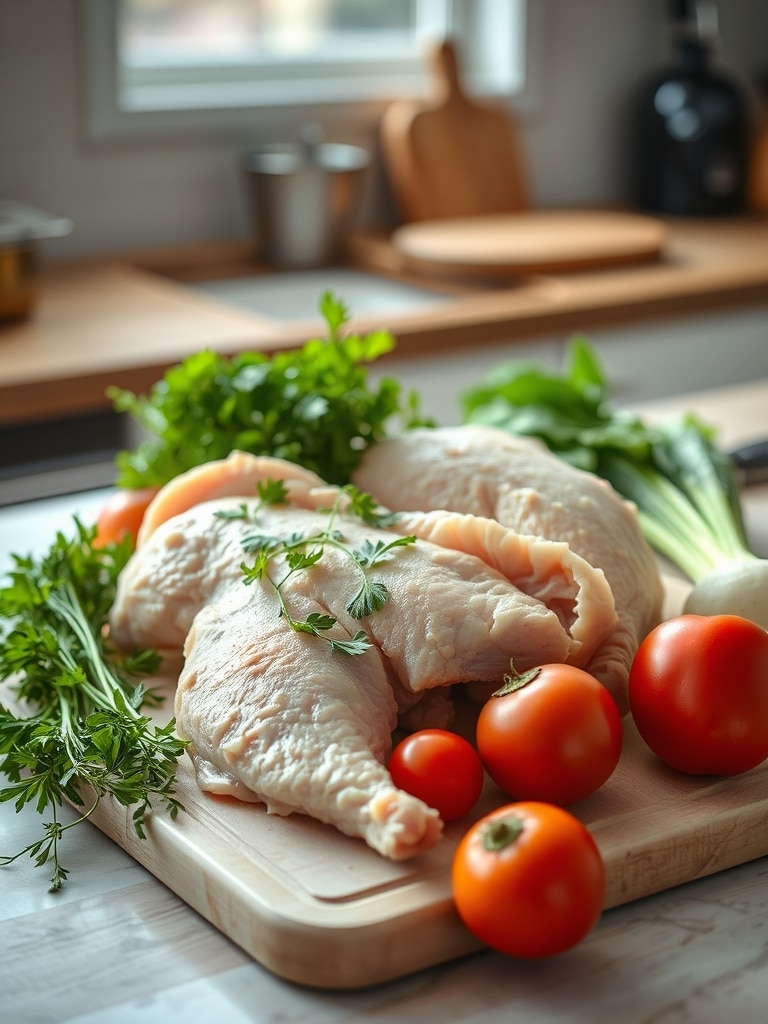 Cooking steps for Southern Fried Chicken