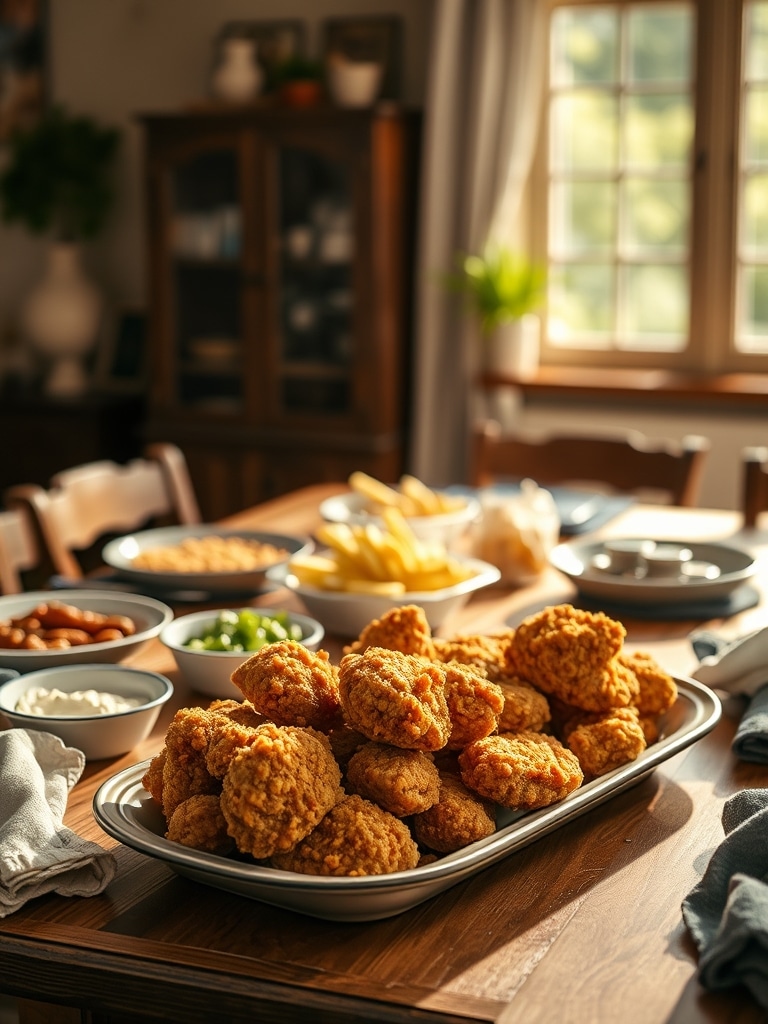 Serving and storage tips for Southern Fried Chicken