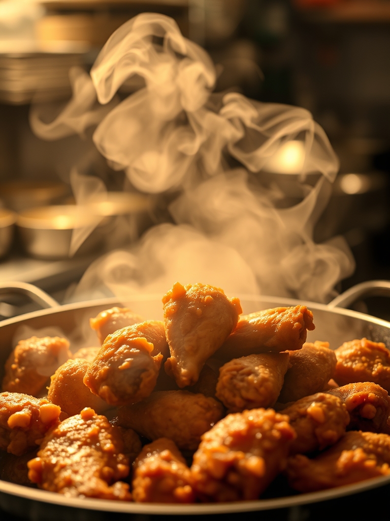 Ingredients for Ultra Crispy Chicken Wings