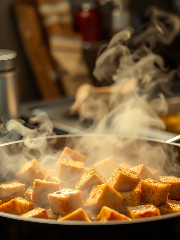 Ingredients for Vegan Crispy Tofu