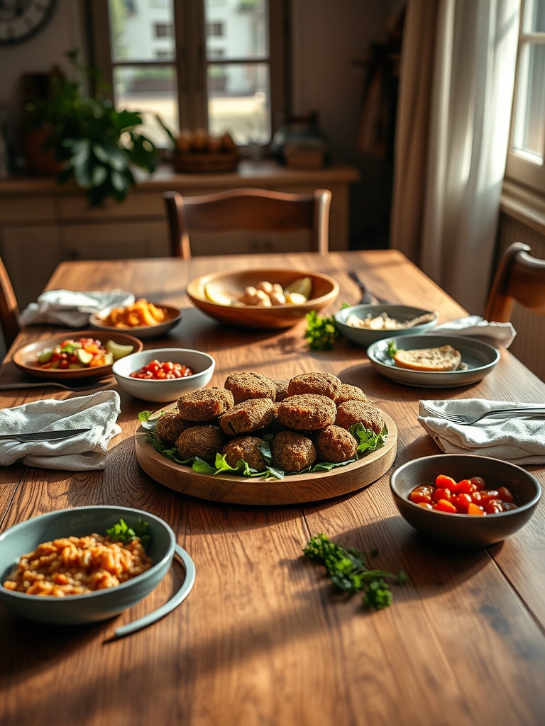 Serving and storage tips for Vegan Falafel