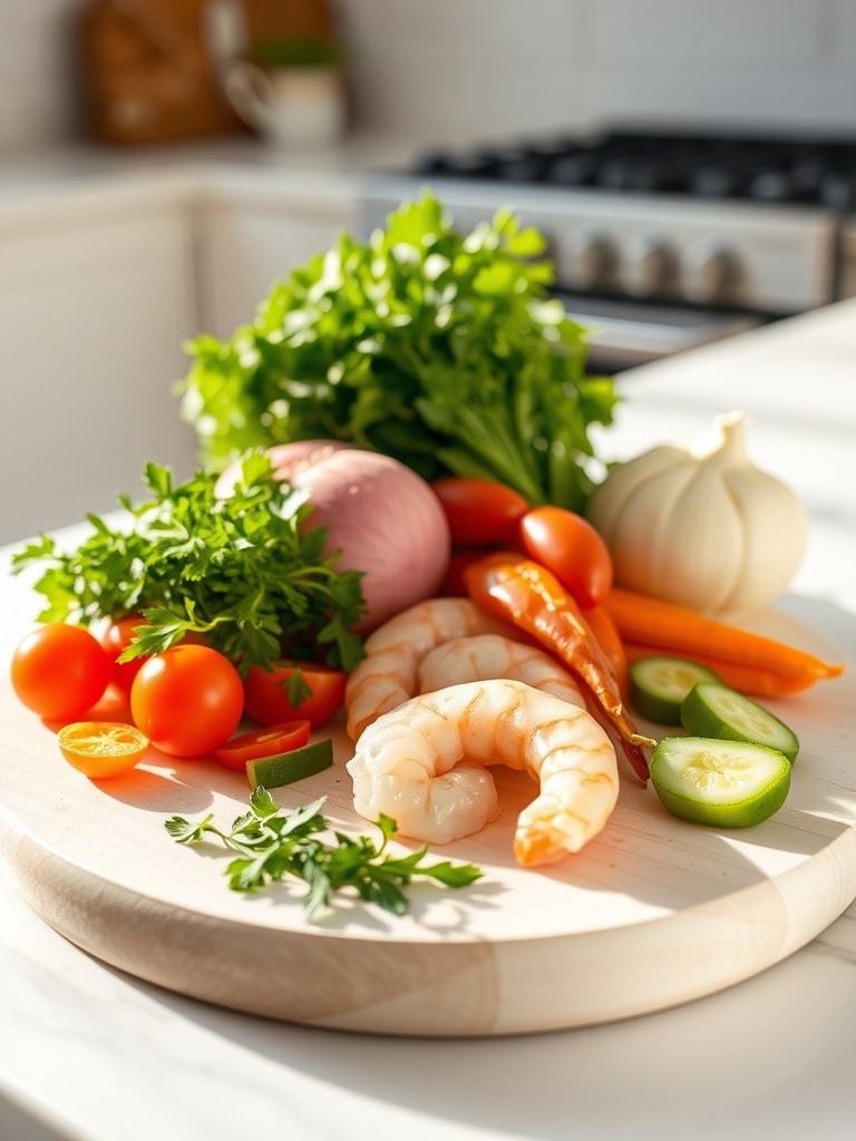 Cooking steps for Air Fryer Buffalo Shrimp Sliders