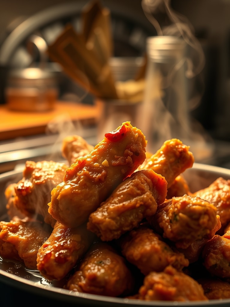 Ingredients for Air Fryer Chicken Wings Crispy