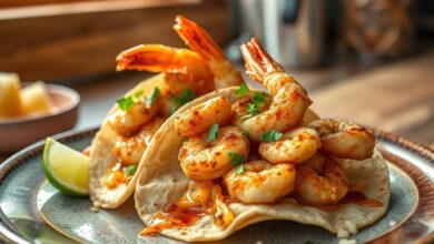 Air Fryer Crispy Shrimp Tacos
