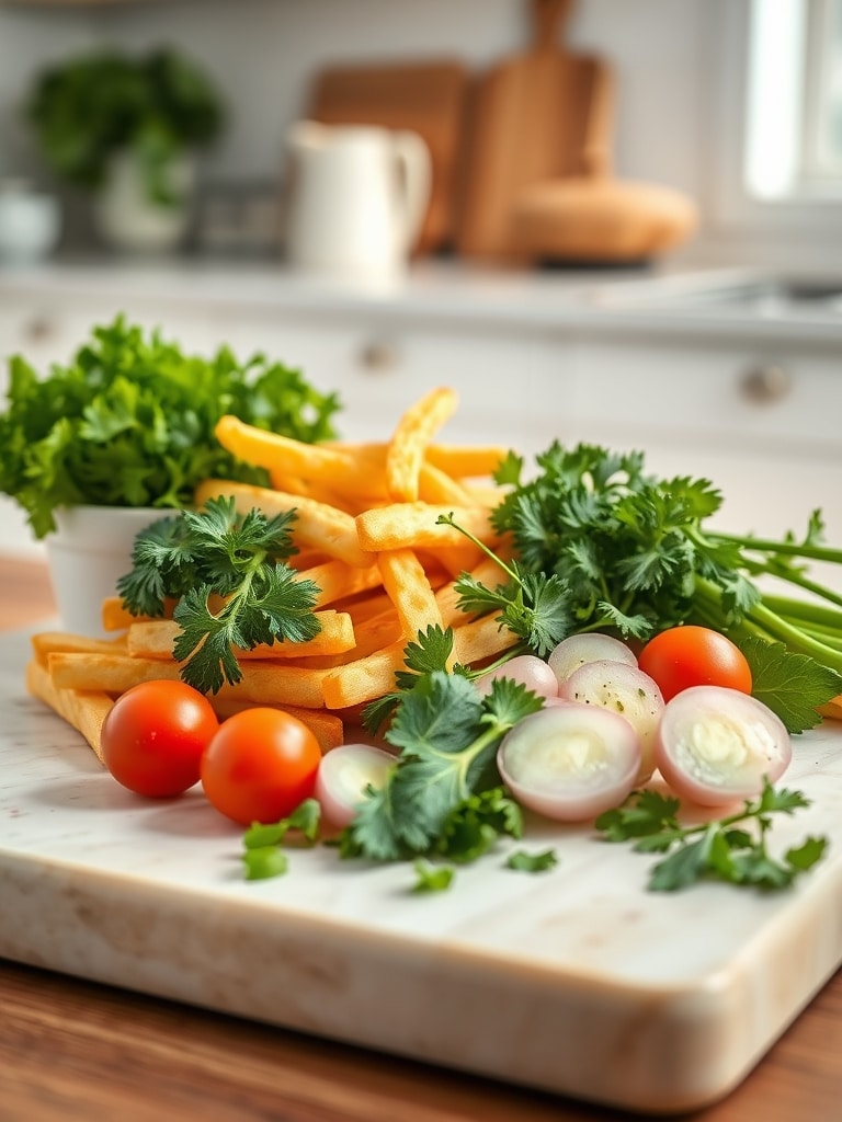 Cooking steps for Air Fryer French Fries