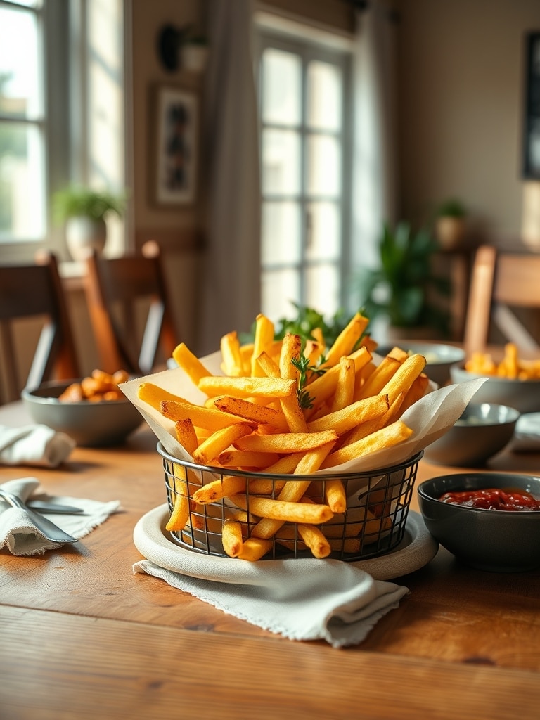 Serving and storage tips for Air Fryer French Fries