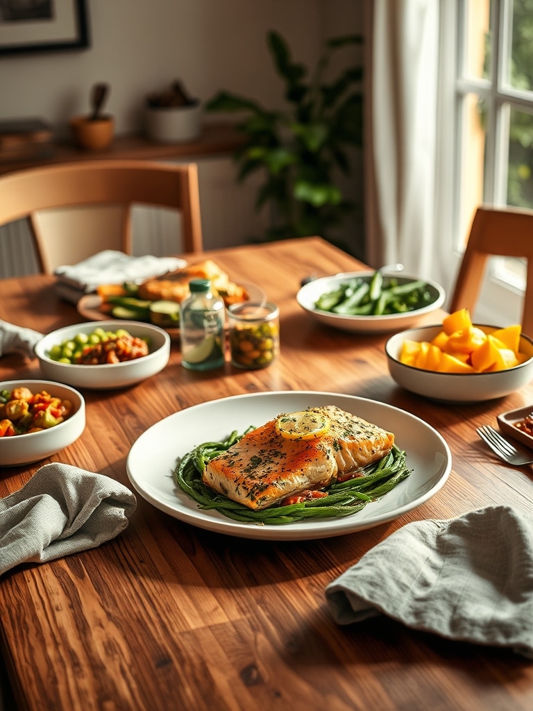 Serving and storage tips for Air Fryer Lemon Herb Salmon