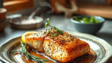 Air Fryer Lemon Herb Salmon